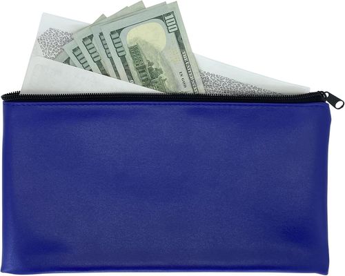 The Paper Bag Zipper Bank Bags Durable Secure Cash Deposit Bags Ideal for Financial Institutions and Retail Businesses