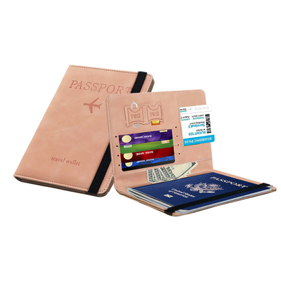 AMAZON PU LEATHER PASSPORT BAG RFID MULTI-FUNCTIONAL PASSPORT হোল্ডার পাসপোর্ট কভার পাসপোর্ট কভার