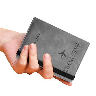 AMAZON PU LEATHER PASSPORT BAG RFID MULTI-FUNCTIONAL PASSPORT হোল্ডার পাসপোর্ট কভার পাসপোর্ট কভার