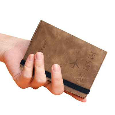 AMAZON PU LEATHER PASSPORT BAG RFID MULTI-FUNCTIONAL PASSPORT হোল্ডার পাসপোর্ট কভার পাসপোর্ট কভার