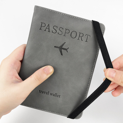 AMAZON PU LEATHER PASSPORT BAG RFID MULTI-FUNCTIONAL PASSPORT হোল্ডার পাসপোর্ট কভার পাসপোর্ট কভার