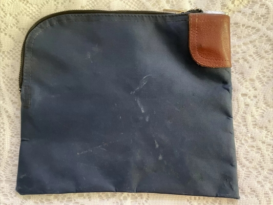 VINTAGE BANK OF AMERICA MONEY BAG LOCK BAG ID BAG BILL BAG COIN BAG ব্যাংক লক ব্যাগ