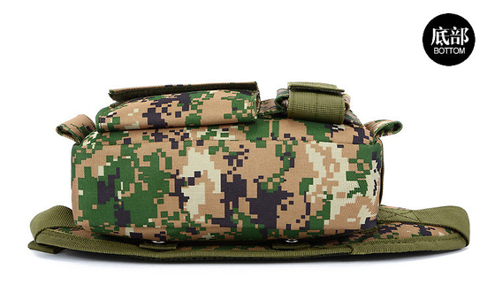 CAMO আউটডোর ছোট কোমর প্যাক বিচ্ছিন্ন করা যেতে পারে তিন ব্যবহারের সমন্বয় কোমর প্যাক স্পোর্টস কৌশলগত কোমর কভার একক শো