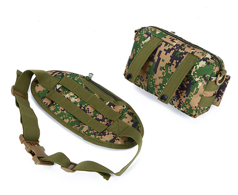CAMO আউটডোর ছোট কোমর প্যাক বিচ্ছিন্ন করা যেতে পারে তিন ব্যবহারের সমন্বয় কোমর প্যাক স্পোর্টস কৌশলগত কোমর কভার একক শো