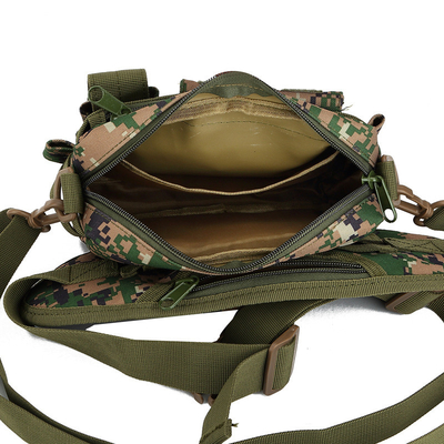CAMO আউটডোর ছোট কোমর প্যাক বিচ্ছিন্ন করা যেতে পারে তিন ব্যবহারের সমন্বয় কোমর প্যাক স্পোর্টস কৌশলগত কোমর কভার একক শো