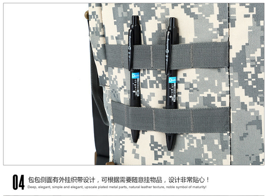 CAMO ডাবল কাঁধ বালতি ব্যাগ বড় ক্ষমতা বহিরঙ্গন CAMO ব্যাকপ্যাক একক কাঁধ ক্রসবডি ভ্রমণ ব্যাকপ্যাক হ্যান্ডব্যাগ