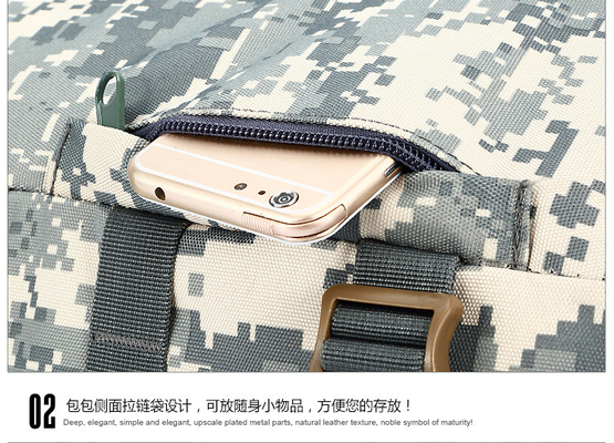 CAMO ডাবল কাঁধ বালতি ব্যাগ বড় ক্ষমতা বহিরঙ্গন CAMO ব্যাকপ্যাক একক কাঁধ ক্রসবডি ভ্রমণ ব্যাকপ্যাক হ্যান্ডব্যাগ