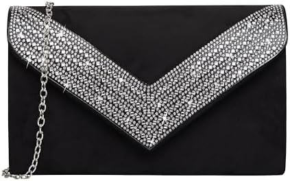মহিলাদের জন্য Clutch ব্যাগ Rhinestone BLING সন্ধ্যায় ব্যাগ বিবাহের পার্টি জন্য হ্যান্ডব্যাগ প্রোম ভুয়া ঘাম এনভেলপ কাঁধ ব্যাগ