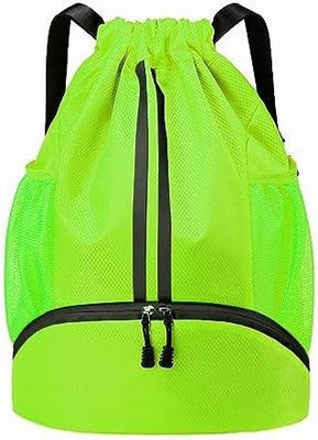 HOEDIA SPORTS DRAWSTRING RUCKPACK - STRING SWIM GYM BAG SHOE COMPACTMENT AND WET PROOF POCKET FOR WOMEN&amp;MEN (মহিলা ও পুরুষদের জন্য জুতো এবং ভিজা প্রতিরোধী পকেট সহ স্ট্রিং সাঁতার ব্যাকপ্যাক)