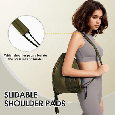 BEEGREEN DRAWSTRING-BACK-GYM-BAG, LARGE SPORTS BAG, পুরুষ এবং মহিলাদের জন্য স্ট্রিং ব্যাকপ্যাক সিঞ্চ ব্যাগ লাল