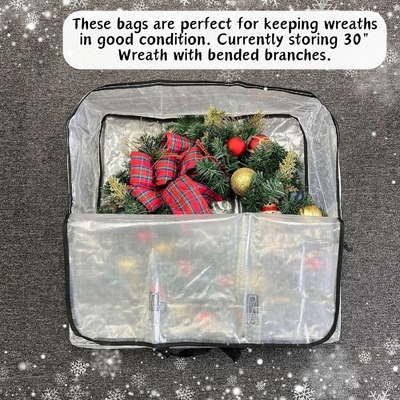 VENO 5 প্যাকিং মুভিং ব্যাগ, WREATH স্টোরেজ ব্যাগ, GARLAND CONTAINER, মুভিং এবং কলেজ জন্য সরবরাহ প্যাকিং। মুভিং বক্স