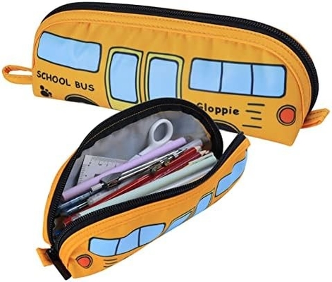 Gloppie Cute Pencil Case Kawaii Pencil Pouch ছোট পেন্সিল কেস সিম্পল পেন্সিল ব্যাগ সঙ্গে জিপার পেন কেস বাস পেন কেস