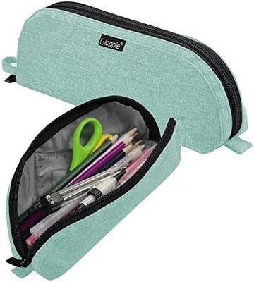 Gloppie Cute Pencil Case Kawaii Pencil Pouch ছোট পেন্সিল কেস সিম্পল পেন্সিল ব্যাগ সঙ্গে জিপার পেন কেস বাস পেন কেস