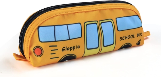 Gloppie Cute Pencil Case Kawaii Pencil Pouch ছোট পেন্সিল কেস সিম্পল পেন্সিল ব্যাগ সঙ্গে জিপার পেন কেস বাস পেন কেস