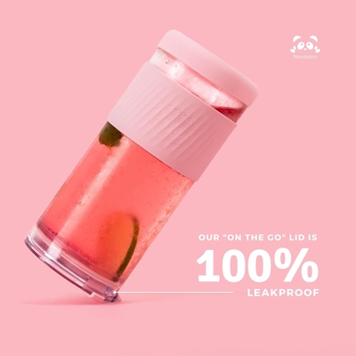 গ্লাস কাপ সঙ্গে ক্যাপ এবং স্ট্র -20 Fl Oz- নিখুঁত আকার আইসড কফি কাপ - স্মিথি কাপ সঙ্গে বাঁশ