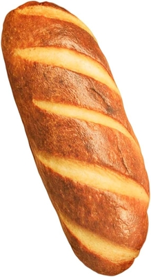 40 ইন 3 ডি সিমুলেশন রুটি আকৃতির বালিশ নরম lumbar baguette পিছন কুশন মজার খাদ্য প্লাশ stuffed খেলনা