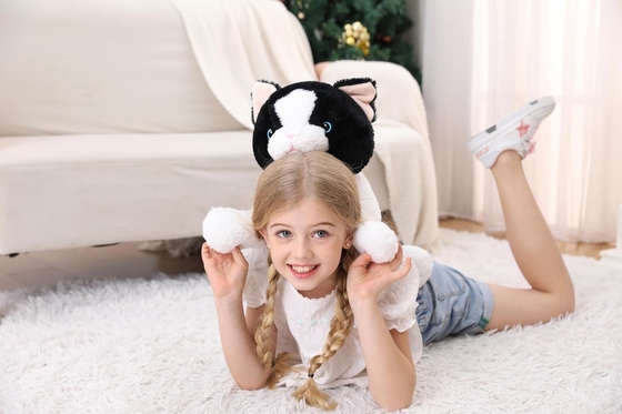 27 ইঞ্চি বিড়াল ওজনপূর্ণ stuffed প্রাণী, Cuddly ওজনযুক্ত বিড়াল প্লাশ বালিশ দৈত্য প্লাশিশি আদর্শ উপহার প্রাপ্তবয়স্কদের এবং বাচ্চাদের জন্য