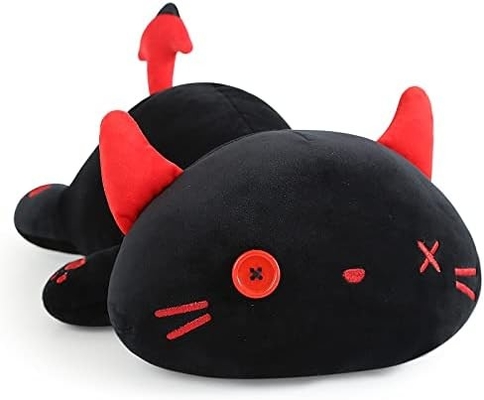 Onsoyours Cute Kitten Plush Toy 25.5" Stuffed Animal Pet Kitty Soft Anime Cat Large Plush Pillow for Kids (হোয়াইট এ, ২৫)5