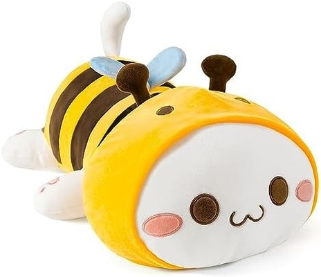 Onsoyours Cute Kitten Plush Toy 25.5" Stuffed Animal Pet Kitty Soft Anime Cat Large Plush Pillow for Kids (হোয়াইট এ, ২৫)5