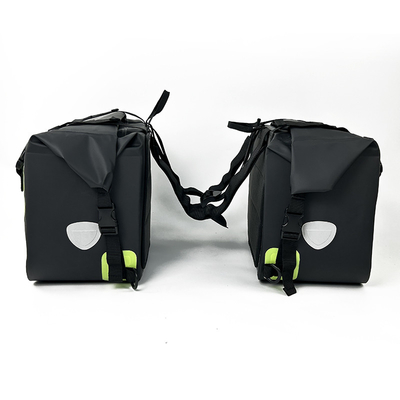 বড় ক্যাপাসিটি 25L জলরোধী মোটরসাইকেল Saddlebags মোটরসাইকেল ব্যাগ
