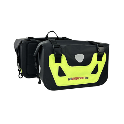 বড় ক্যাপাসিটি 25L জলরোধী মোটরসাইকেল Saddlebags মোটরসাইকেল ব্যাগ