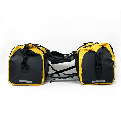 জলরোধী শুকনো ব্যাগ মোটরসাইকেল জন্য Saddlebags মোটরসাইকেল ব্যাগ দুঃসাহসিক রাইডারদের জন্য টেকসই স্টোরেজ সমাধান