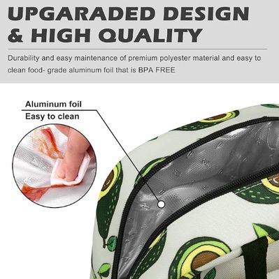 মহিলা ও পুরুষের ইনসুলেটেড লাঞ্চ বক্স, প্রাপ্তবয়স্কদের জন্য পুনরায় ব্যবহারযোগ্য লাঞ্চ ব্যাগ, কাজ, পিকনিক বা ভ্রমণের জন্য উপযুক্ত