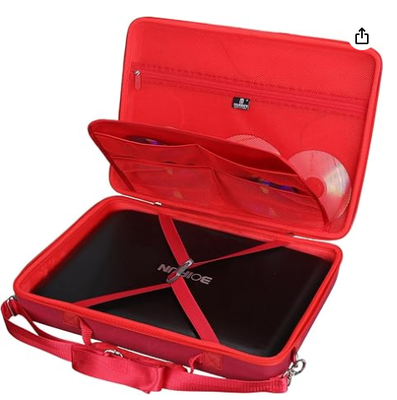 BOIFUN/POFOTO/YOTON 17.5" 16.9" 15.5" পোর্টেবল ডিভিডি প্লেয়ারের জন্য হার্ড স্টোরেজ কেস,PJGCWB 16.9" POFOTO 15.7" পোর্টেবল ইভিএ বক্স (শুধুমাত্র বক্স)