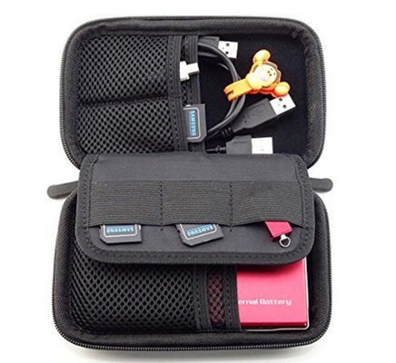 বহনযোগ্য টেকসই ইভিএ স্টোরেজ কেস ওয়াটারপ্রুফ শকপ্রুফ সুরক্ষা বহন ব্যাগ বাক্স ইয়ারফোনের জন্য ডিজাইন করা হয়েছে ইলেকট্রনিক ডিভাইস